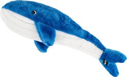 ZippyPaws Jigglerz Blue WhaleSqueaky Plush Dog Toy