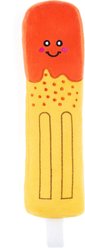 ZippyPaws Jigglerz Mango Chamoy Squeaky Plush Dog Toy