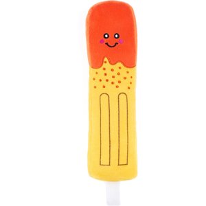 ZippyPaws Jigglerz Mango Chamoy Squeaky Plush Dog Toy