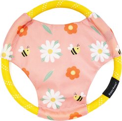 ZippyPaws Patterned Rope Gliderz Daisy Outdoor Rope Tug Dog Toy