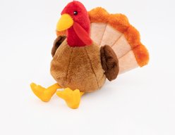 ZippyPaws Tucker the Turkey Stuffing Free Plush Dog Toy