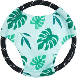 ZippyPaws Patterned Rope Gliderz Monstera Outdoor Rope Tug Dog Toy