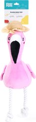 ZippyPaws Playful Pal Freya the Flamingo Squeaky Plush Dog Toy slide 2 of 6
