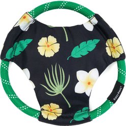 ZippyPaws Patterned Rope Gliderz Hawaiian Outdoor Rope Tug Dog Toy