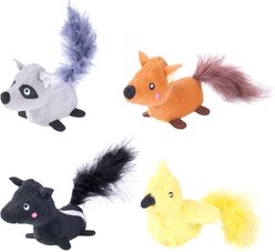 ZippyClaws Critters Catnip Cat Toy, 4 count
