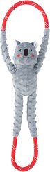 ZippyPaws RopeTugz Koala Squeaky Rope Tug Dog Toy
