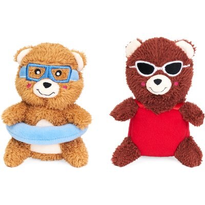 ZippyPaws ZippyPaws Cheeky Chumz Jr Poolside Fun Squeaky Variety Pack Dog Toy, 2 count
