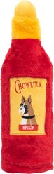 ZippyPaws Hot Sauce Crusherz Chowlula Stuffing Free Plush Dog Toy