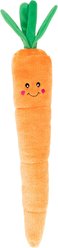 ZippyPaws Jigglerz Carrot Squeaky Plush Dog Toy slide 1 of 3