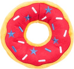 ZippyPaws Jumbo Donutz Americana Squeaky Plush Dog Toy