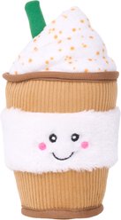 ZippyPaws NomNomz Puppaccino Squeaky Plush Dog Toy