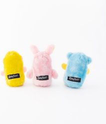 ZippyPaws Squeakie Buddies Bear Bunny Monkey Squeaky Variety Pack Dog Toy slide 2 of 2