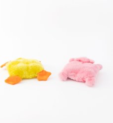 ZippyPaws Squeakie Pad Duck Pig Squeaky Variety Pack Dog Toy slide 2 of 2