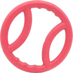 ZippyPaws ZippyTuff Squeaky Ring Pink Tough Chew Dog Toy