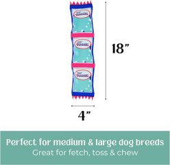 HugSmart Gummy Bear Firehose Squeaky Dog Toy, Medium/Large slide 2 of 4