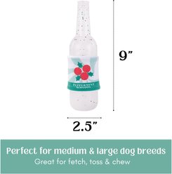 HugSmart Christmas Rubber Peppermint Schnappers Squeaky Dog Chew Toy, Medium/Large slide 2 of 5