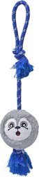 HugSmart Sea Lion Ball with Rope Tug Dog Toy, Medium/Large