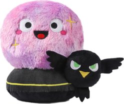 HugSmart Halloween Squeaky Plush Witchy Crystal Ball Dog Toy, Medium