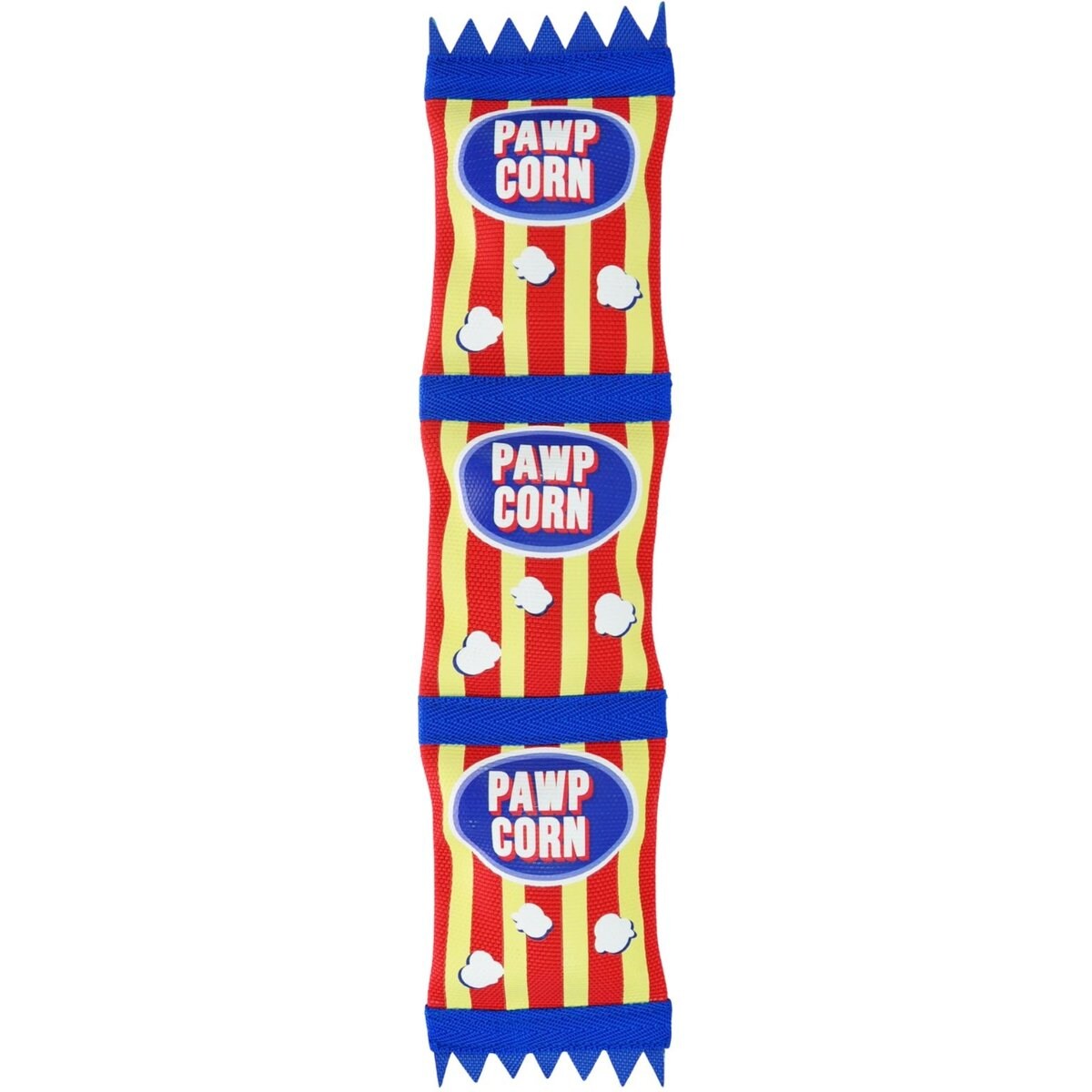 HugSmart Popcorn Firehose Squeaky Dog Toy, Medium/Large