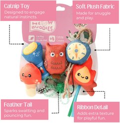 HugSmart Camping Variety Pack Plush Cat Toy with Catnip, 6 count slide 2 of 5