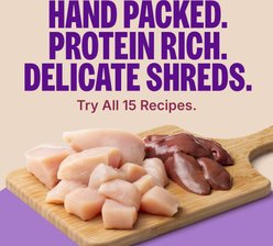 Wellness CORE Signature Selects Adult Boneless Chicken & Quail Egg Protein Rich Grain-Free Shredded Wet Cat Food, 2.8-oz can, case of 12 slide 2 of 9