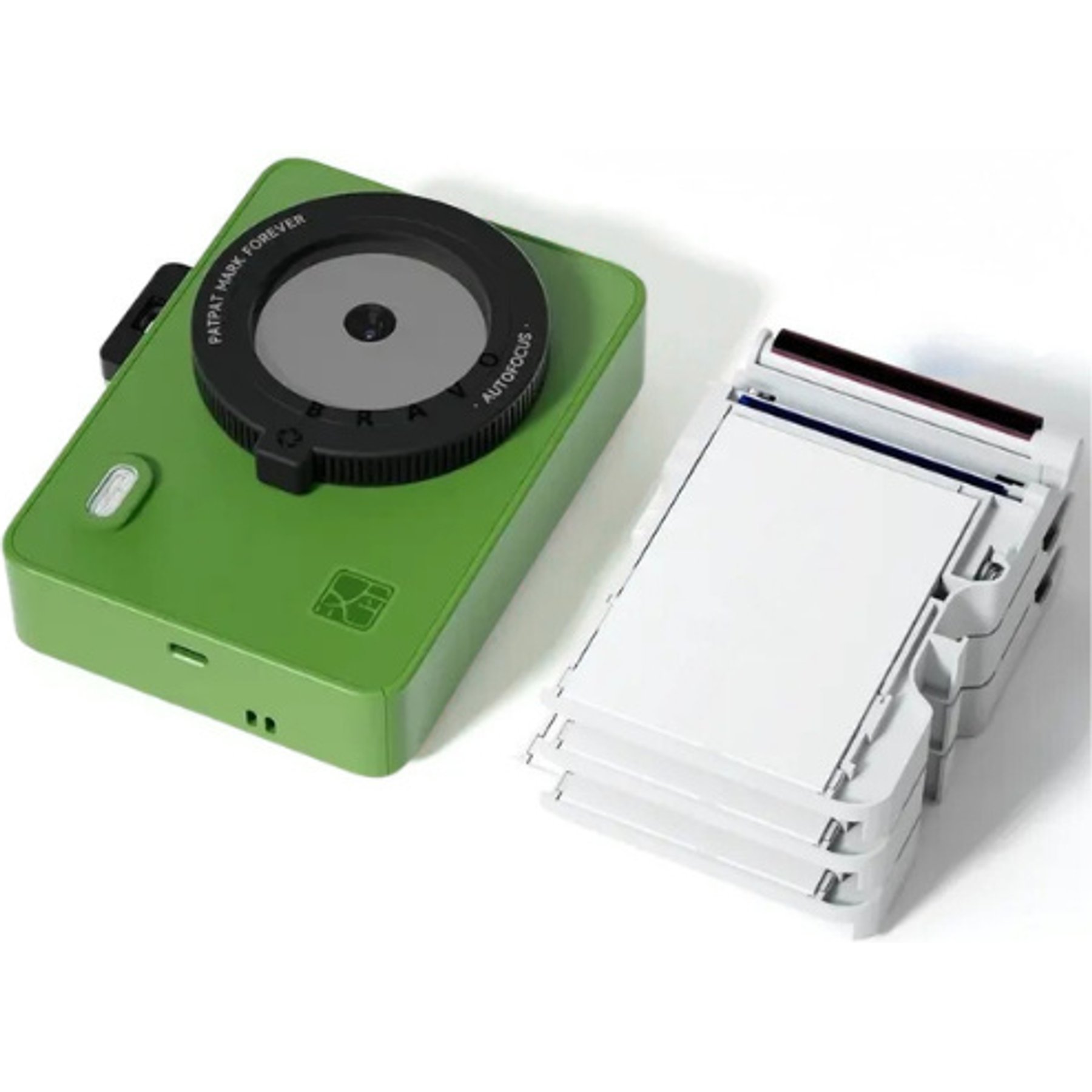 Hanin M5S Instant Print Camera, Green