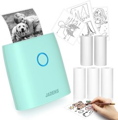 JADENS JD21 Mini Thermal Printer, Green