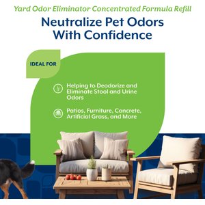 NaturVet Yard Odor Eliminator Concentrate Refill, 64-fl oz bottle