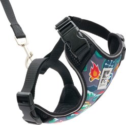 RC Pets Adventure Kitty Reflective Cat Harness & Leash, Trail Badges, Medium: 13 to 18-in chest slide 1 of 6