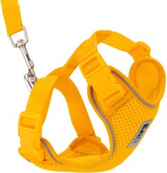 RC Pets Adventure Kitty Reflective Cat Harness & Leash, Marigold, Medium: 13 to 18-in chest slide 1 of 6