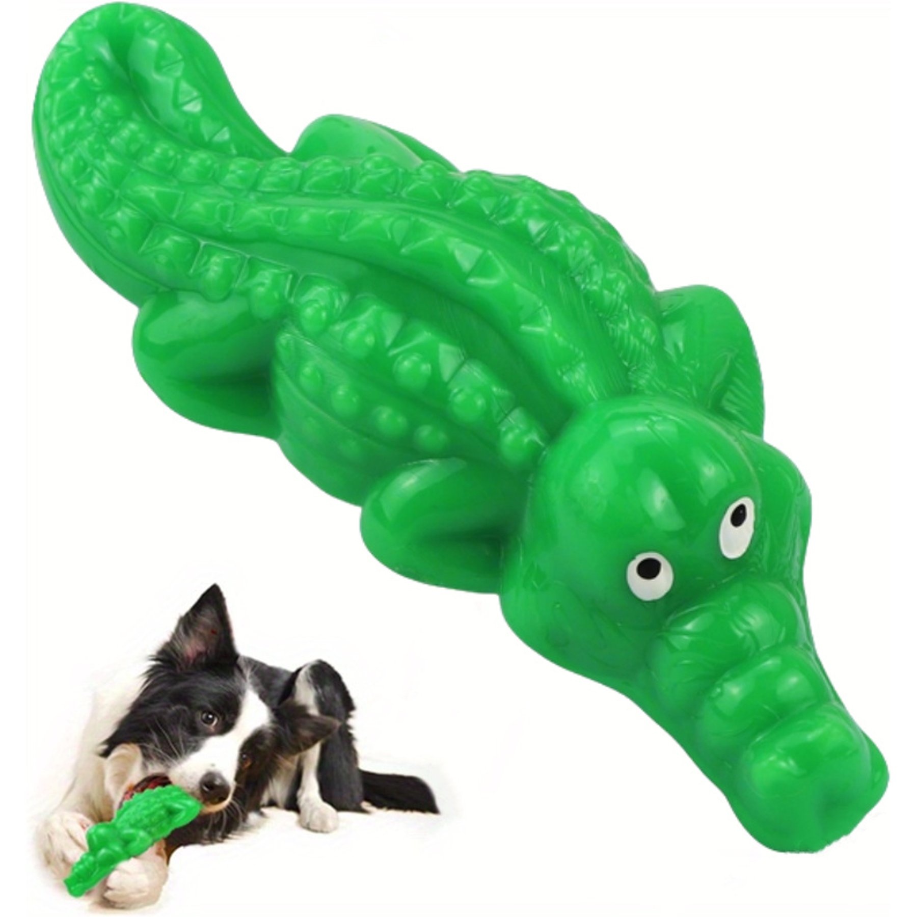 Kseroo Indestructible Touch Chew Dog Toy, Green