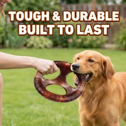 Kseroo Indestructible Bacon Flavor Bone Chew Dog Toy slide 2 of 7