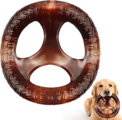 Kseroo Indestructible Bacon Flavor Bone Chew Dog Toy