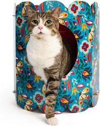 HappyCat Modern Reversible Scratcher Box Cat Toy