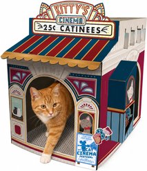 HappyCat Movie Theater Scratcher Box Cat Toy slide 1 of 5
