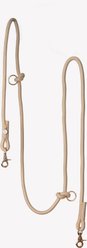 Furlou Hands Free Braided Dog Leash, Tan, 8-ft long, 0.5-in wide