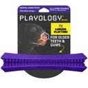 Playology Pork Sausage Scented Dental Chew Stick Dog Toy, Jumbo