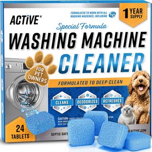 ACTIVE Washing Machine Cleaner, 24 count