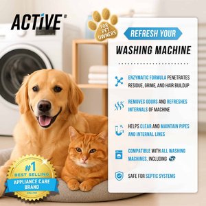 ACTIVE Washing Machine Cleaner, 24 count