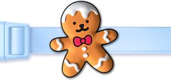 Jiby Dog Crew Gingerbro Jiby Dog Charm Collar Accessory, Brown