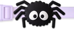Jiby Dog Crew Sooty the Spider Jiby Dog Charm Collar Accessory, Black slide 1 of 9