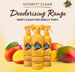 Pet Head Ultimutt Clean 3-in-1 Refresher Deodorizing Mango Scented Dog Grooming Spray, 10.1-fl oz bottle slide 2 of 7