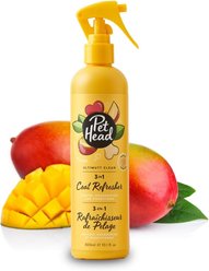Pet Head Ultimutt Clean 3-in-1 Refresher Deodorizing Mango Scented Dog Grooming Spray, 10.1-fl oz bottle