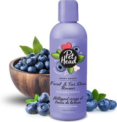 Pet Head Berry Bright Dog Tear Stain Remover, 6.8-fl oz bottle
