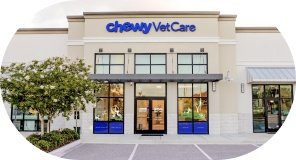 The exterior of Chewy Vet Care Beach Jacksonville