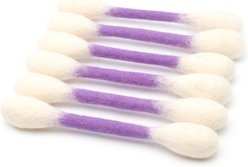 Kseroo Giant Q Tip Shaped Catnip Chew Cat Toys, Purple, 6 count slide 1 of 7
