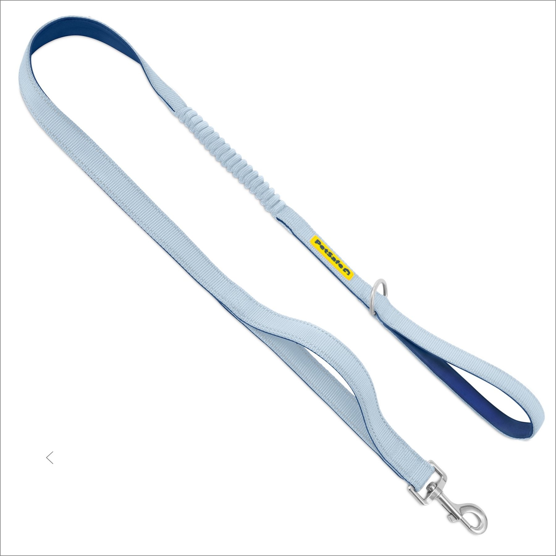 PetSafe Comfort Traffic Handle Dog Leash, 4-ft long, 1-in wide, Blue