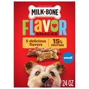 Milk-Bone Flavor Snacks Biscuit Crunchy Small Dog Treats, 1.5-lb box