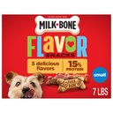Milk-Bone Flavor Snacks Biscuit Crunchy Small Dog Treats, 7-lb box