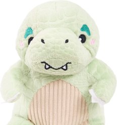 ZippyPaws ecoZippy Dinoz T-Rex Squeaky Plush Dog Toy slide 2 of 6